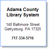 Link to Adams County Library System Home Page